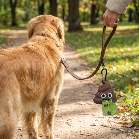 Poop Bag Dispenser lifestyle