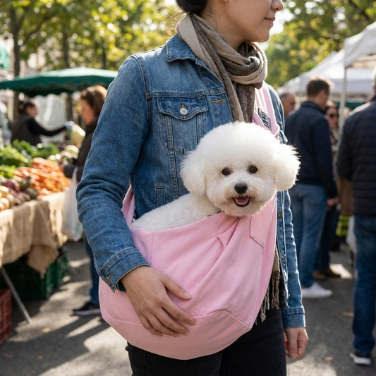Pet Sling Carrier lifestyle