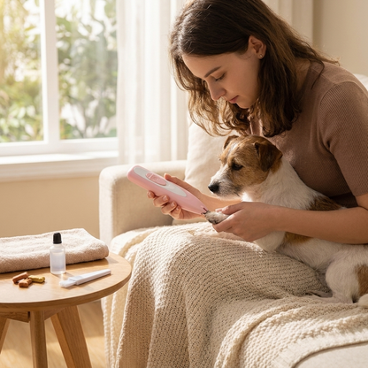 Quiet Paw Detail Trimmer lifestyle