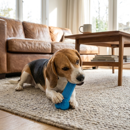 Rubber Dental Chew Bone lifestyle
