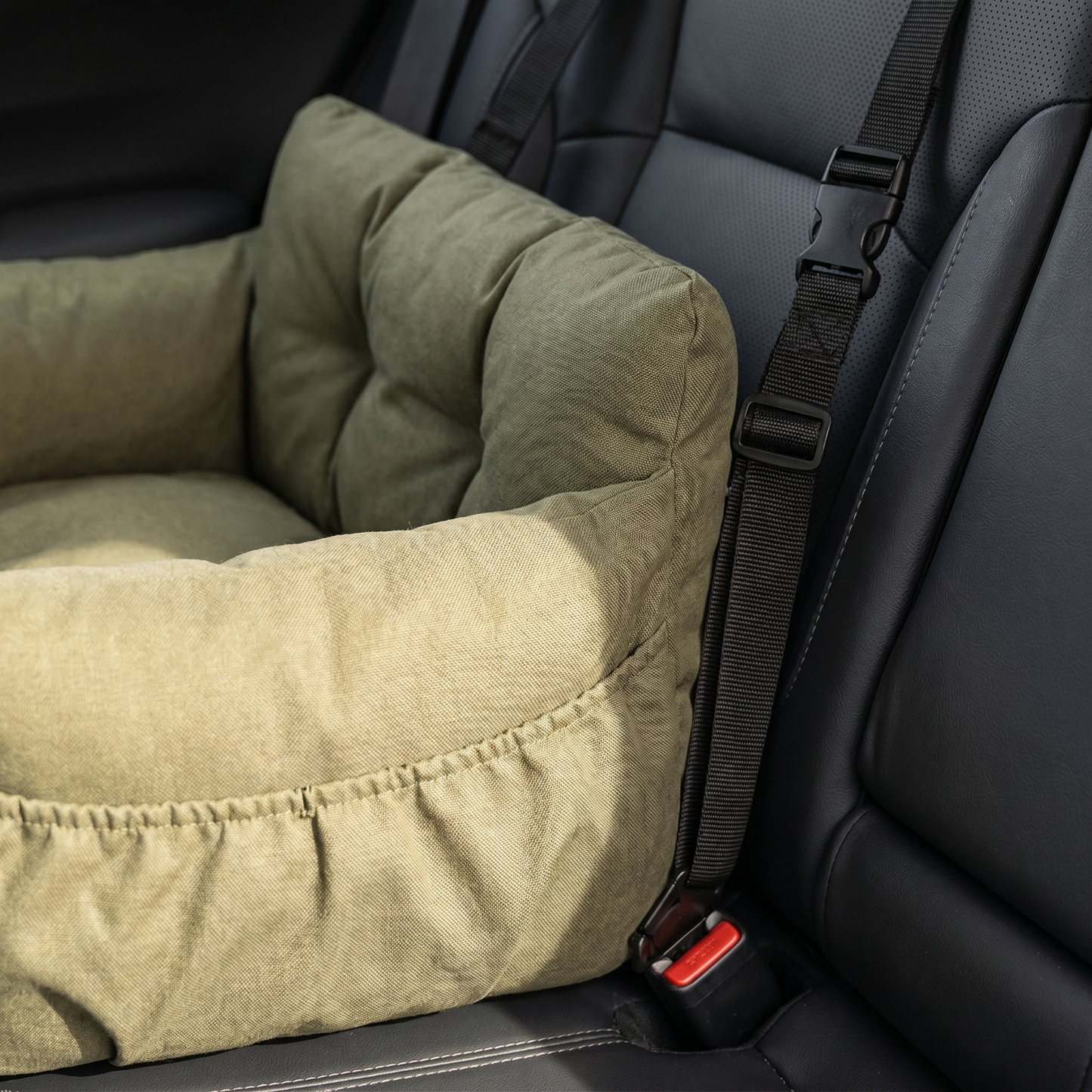 Dog Car Seat with Safety Strap