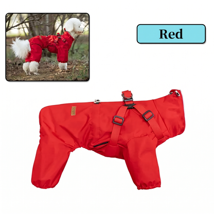 Full Body Dog Waterproof Raincoat