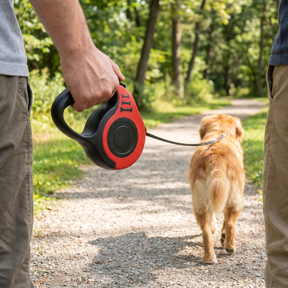 Smooth-Retract Lead for Small Dogs & Cats