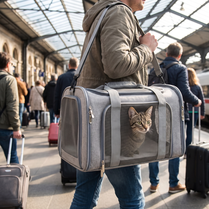 Pet Carrier Bag lifestyle