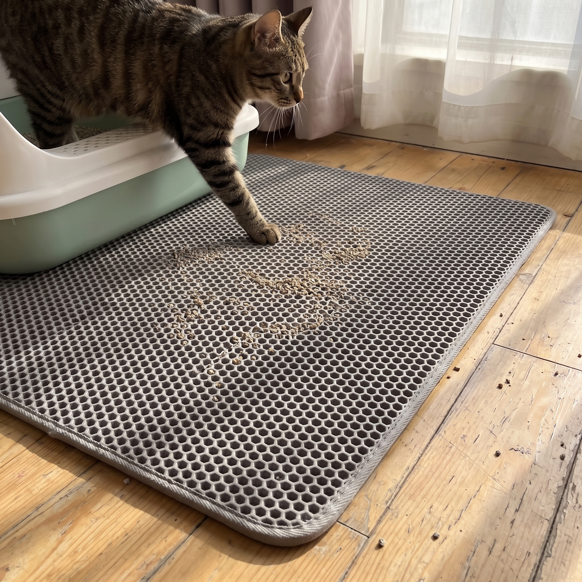 XL Litter Mat lifestyle