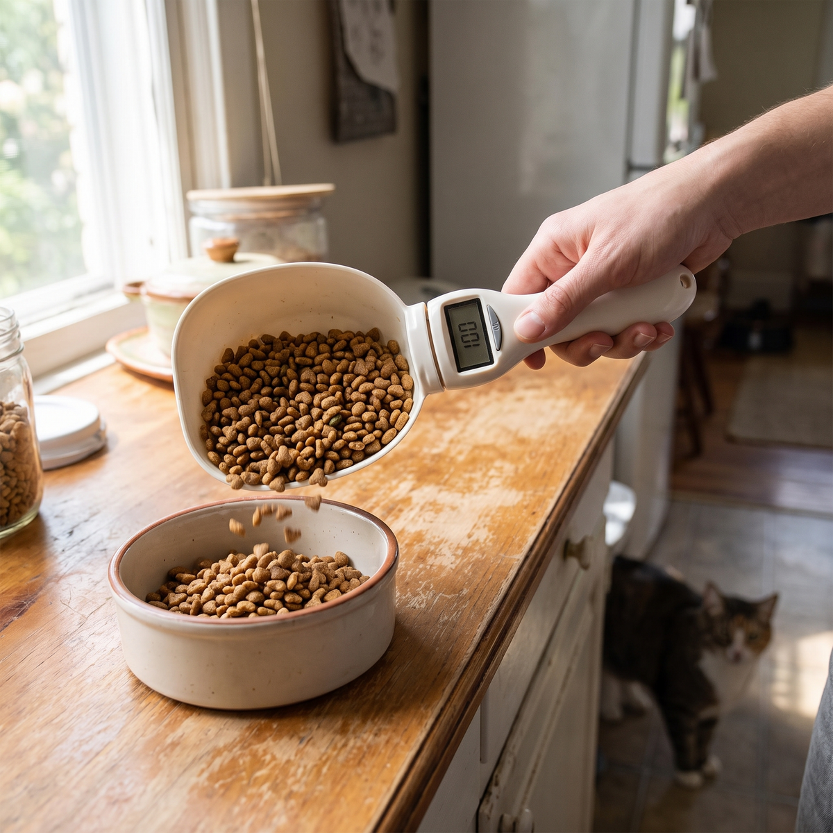 Food Scoop with Scale lifestyle