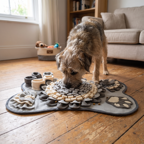 Dog Snuffle Mat lifestyle
