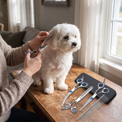 Grooming Scissors Set lifestyle