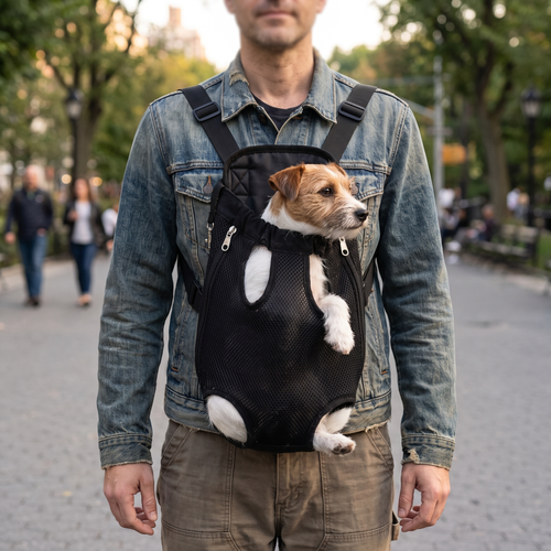 Hands-Free Front Carrier lifestyle