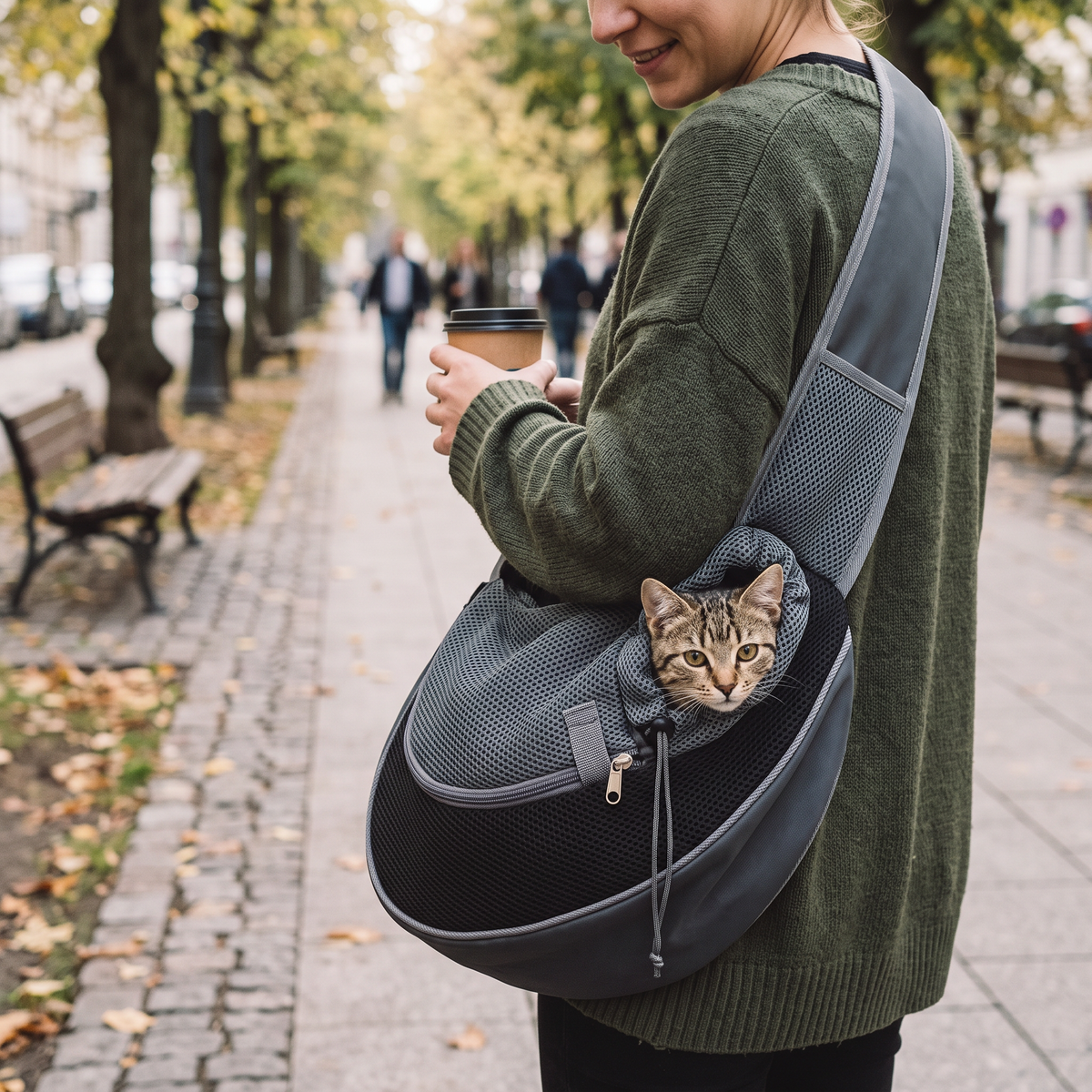 Pet Sling Carrier lifestyle