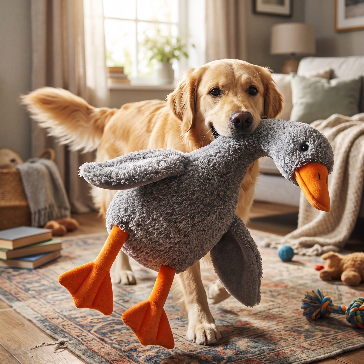 Duck Plush Toy lifestyle