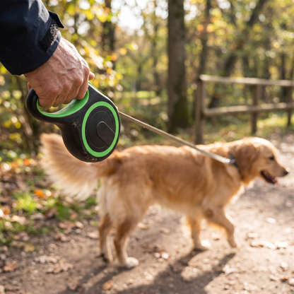 Retractable Dog Leash lifestyle