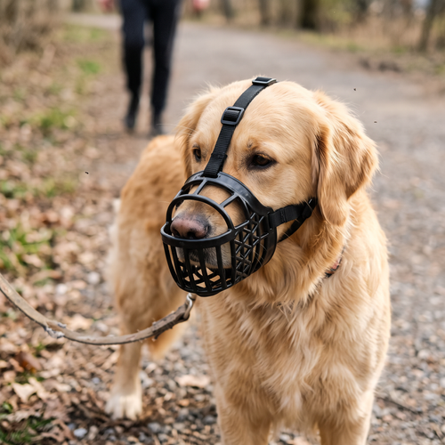 Dog Muzzle lifestyle