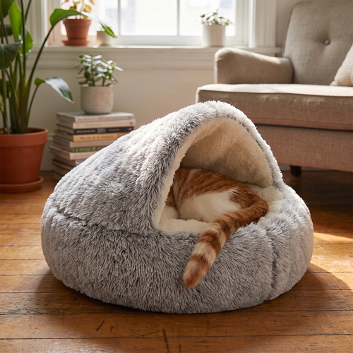 Semi-Enclosed Cat Nest lifestyle