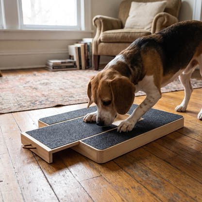 Wooden Pet Scratching Board lifestyle