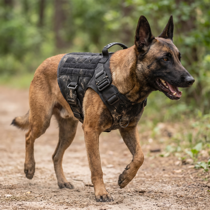 Tactical dog harness lifestyle