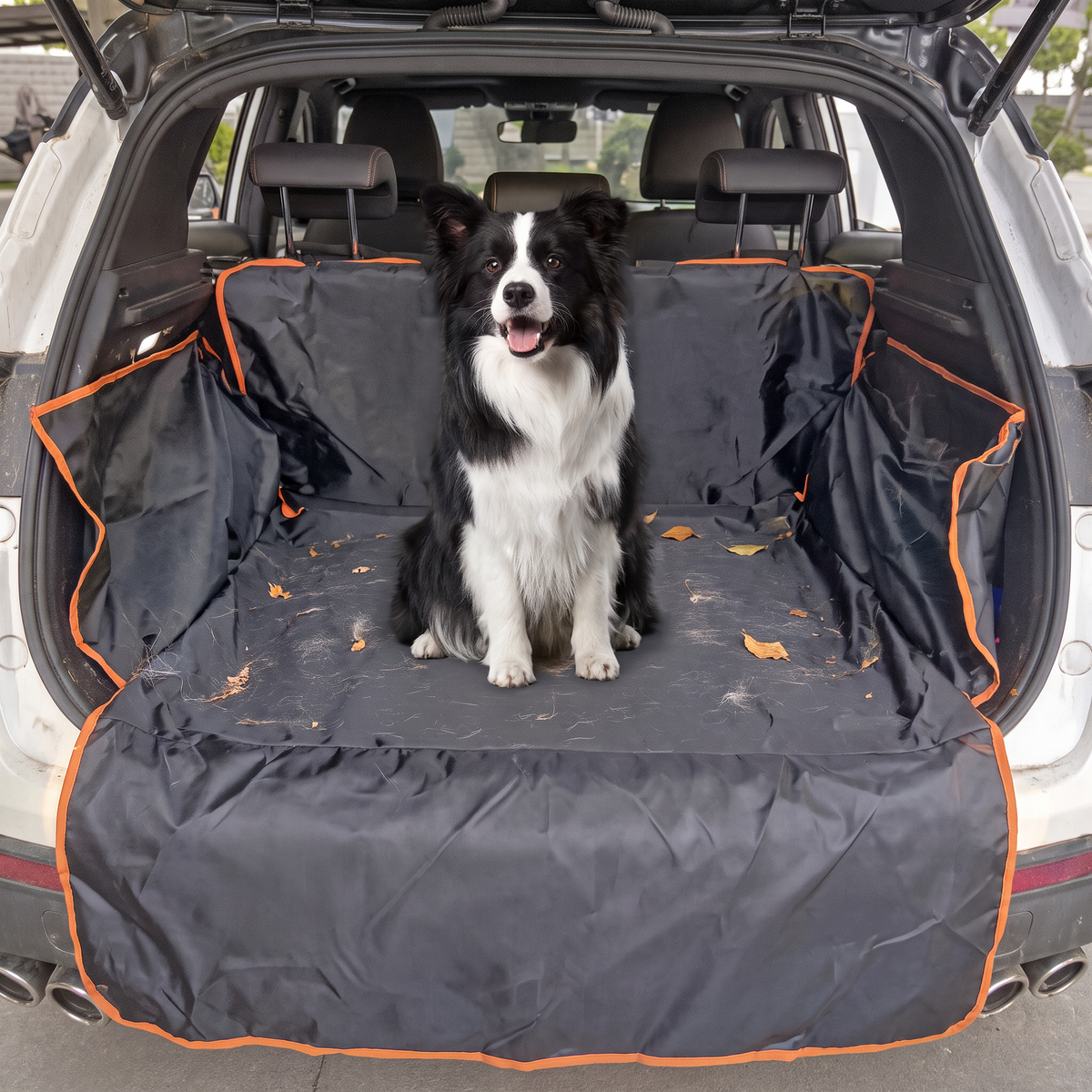SUV cargo liner dog cover lifestyle