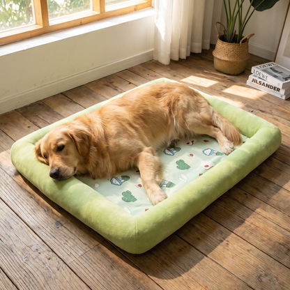 Summer cooling pet mat lifestyle